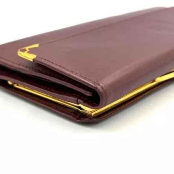 FULL INCLUSION CARTIER KISSLOCK TRIFOLD  WALLET ! [PRE-LOVED] - Picture 8 of 9